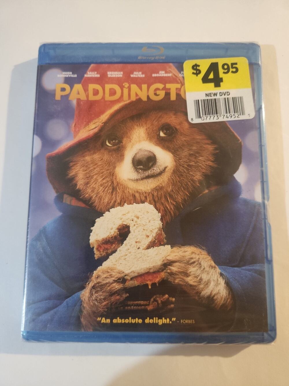 NEW Paddington 2 Blu-Ray 2017 Bear Hugh Bonneville Kids Comedy
